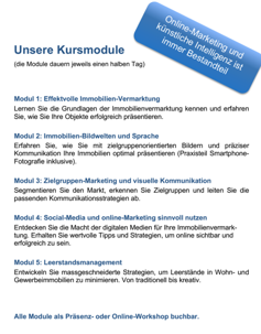 unsere Kursmodule